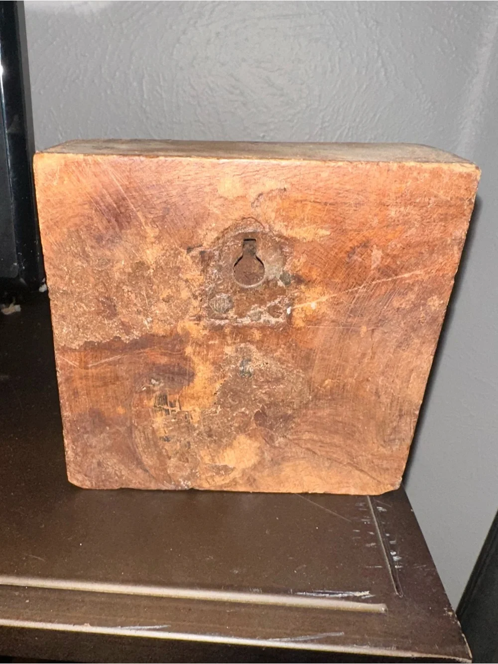 Wooden and Metal Coat/Key Ring wall hook